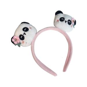 Sophisticated Panda Themed Hair Accessory Cartoon Design Headbands Hair Decors For Teen Girls And Fashion Enthusiasts