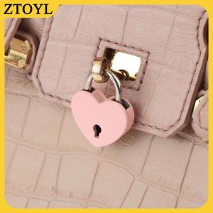 ZTOYL Ổ khóa hình trái tim ổ khóa kim loại hành lý có khóa cho hộp trang sức sổ nhật ký