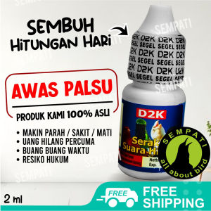 SEMPATI Anti-Luchtpijp Mijt D2k Obat Burung Sakit Pernafasan Sesak Membasmi Kutu OBTBD17K