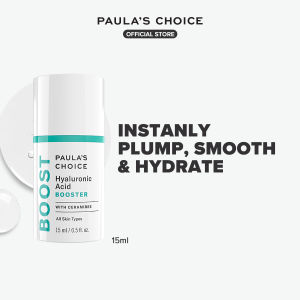 Paulas Choice Hyaluronic Acid Booster Serum - Deep Hydration Plumps Fine Lines & Wrinkles