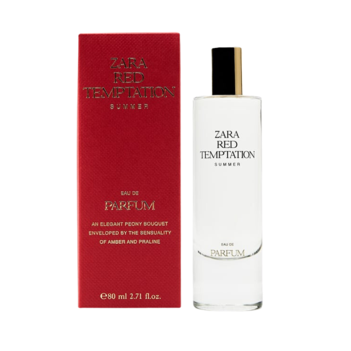 Zara perfume red discount temptation