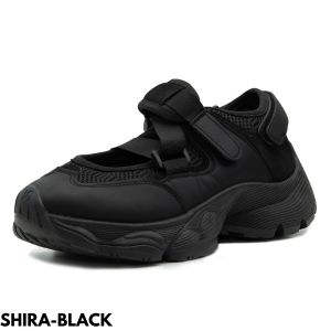 SEPATU SNEAKERS WANITA DESAIN GAUL TERBARU TRAVEL COMFY STYLE BAHAN PU IMPORT SHIRA