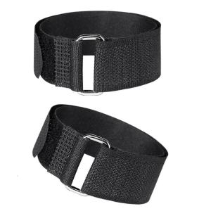 1 Pair Antislip Ice Grippers Binding Straps for Shoes Cable Ties Ensuring Safety on Snow Cover Trail and Icy Driveways