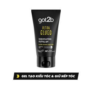 Gel vuốt tóc Got2b Ultra Glued 150ml - Giữ nếp lên đến 48h