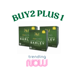 Amazing Barley Organic Original IAM Amazing Pure Organic Barley Powdered Drink Mix 10sachet Natural Beverages