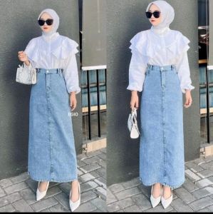 Rok Jeans Skirt Theana
