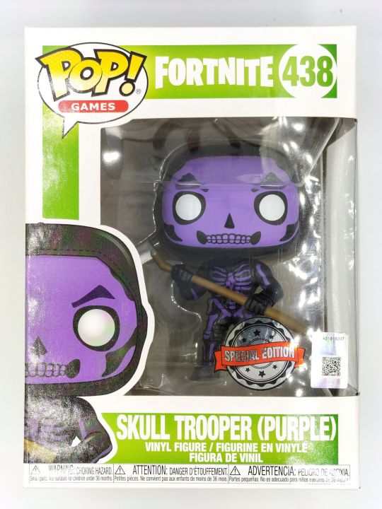 Funko Pop Fortnite Skull Trooper [Purple] #438