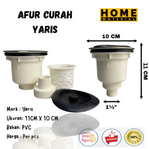 Afur keranjang curah yaris pvc putih Afur watafel curah yaris Homematerial