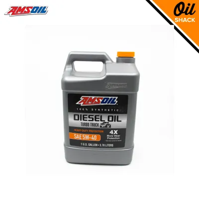AMSOIL 5W40 DIESEL HEAVY DUTY ENGINE OIL FULLY SYNTHETIC (1 GALLON)