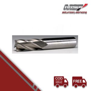 MST Mata Bor Pisau Milling Mesin Frais Diameter 8 - 20mm End Mill HSS 4 Flute satuan Bor Fris Mata Bor Endmill 4 Flute CNC Router Bits Milling Cutter