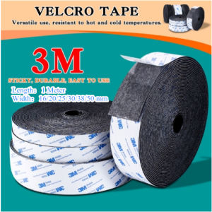 Velcro Tape Self Adhesive Hook and Loop Tape Fastener Mosquito Net Home Improvement DIY Tools Tapes
