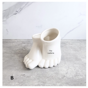 The Leaferie Stompy Flowerpot . flowerpots . flower pot . plant pots . planter . planters ceramic