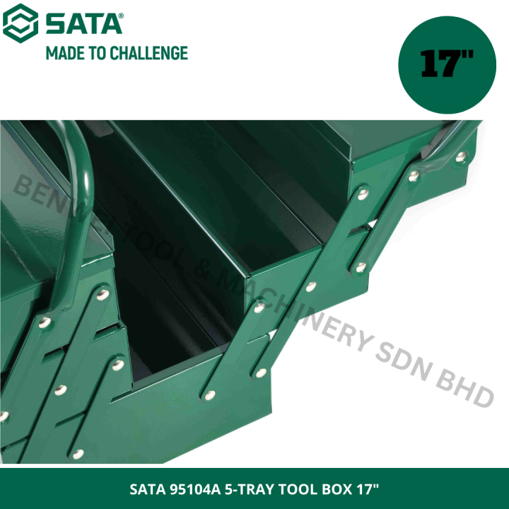 SATA%2095104A%205-TRAY%20TOOL%20BOX%2017"%20/%20METAL%20TOOL%20BOX%20430%20X%20200%20X%20200%20MM%20/%205%20TRAY%20CANTILEVER%20TOOL%20BOX%20-%20Image%206