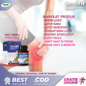 Obat Pelumas Tulang dan Sendi Lutut Kaku Sakit Saat Di Tekuk Lutut Kopong Berbunyi Pengapuran Tulang Sendi Lutut Sakit Dengkul Kalsium Penguat Sendi Lutut Lansia Herbal SendiFit Herbal Asli