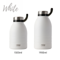 Tyeso 1500ml/1900ml Tumbler Hot & Cold Insulated Large Capacity Tumbler Double Wall Stainless Steel with Straw & Handle. 