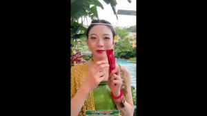 Celebrity Endorsement Same Style as Tiktok FV Red Diamond Plant Extract Skin Car Foundation Oil Control and Waterproof Concealer Long Lasting Smear-Proof Makeup