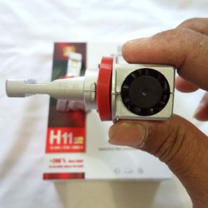 Sepasang 1 Set 2 Pcs Lampu Foglamp Mobil LED AYOTO A3 H11 6000k 45W 12.000 lumens 12 Volt 24 Volt BERGARANSI