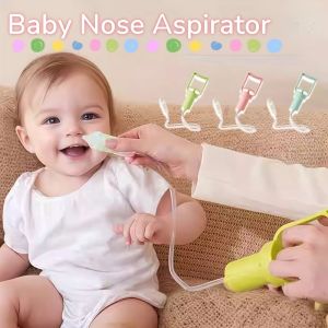 Hand Pulled Baby Nose Aspirator Baby Nose Nasal Cleaner Newborn Nose Mucus Cleaner No Transfer Germs