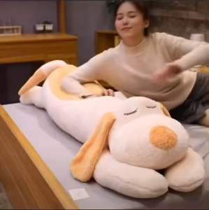 📌พร้อมส่ง📌หมอนข้างน้องหมา ขนาด 1.5 ทั้ง 2สี