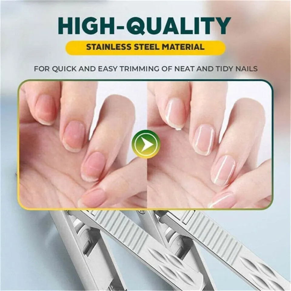 Nail Clipper Stainless Trimmer Knife Manicure Pedicure Tools Finger Toe 2  Style | eBay
