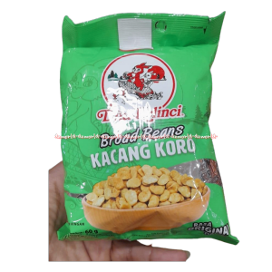 Dua Kelinci 60gr Broad Beans Kacang Koro Rasa Original Diproses Dan Dikemas Secara Higienis