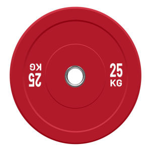Color Bumper Plates Rubber Olympic Plates Weights 5KG 10KG 15KG 20KG 25KG for Gym and Home Work-out
