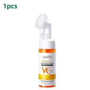 SADOER whitening facial cleanser Brightening Facial Cleanser Pembersih Wajah Pemutih WHITENING FACIAL WASH ACNE Sabun Pembersih Wajah Whitening Facial Wash Cleanser