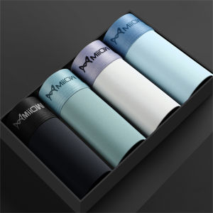 CMENIN 3Pcs Hot Nylon Quần Lót Nam Gợi Cảm Võ Sĩ Gói Quần Short Quần Lót Eo Thấp Thân Cây Quần Lót Nam Boxer Nam M1511