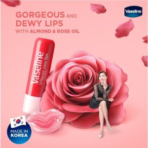 Vaseline Lip Therapy Stick Lip Balm Pelembab Bibir ORIGINAL Rose/Cocoa/Aloe Extract