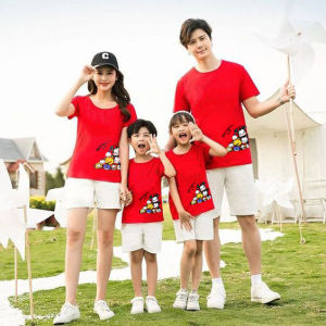 baju Fam M1CK33Y FRIENDS kaos set kembaran keluarga karakter sumsum lucu oversized bigsize premium katun