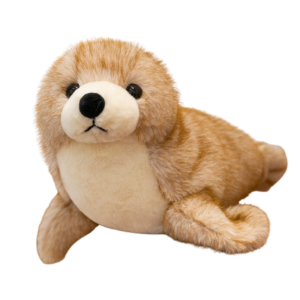 PANG8 PP Cotton Sea Lion Plush Toys Soft Fluffy Sea World Animal Stuffed Dolls Baby Sleeping Toy Cartoon Seal Stuffed Animal Decorate Present