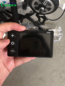 Electric Bicycles Scooter Motor Controllers 24V-48V 350W LCD Display Panel Thumb Throttles Bike Brushless Controllers