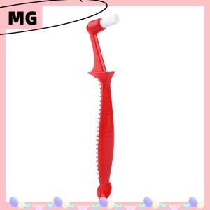 【Magical House】 [ New Hot Fashion] 1 cái bàn chải cà phê Espresso Máy pha cà phê làm sạch bàn chải dài xử lý tích hợp hai-in-một với muỗng làm sạch Nylon bàn chải