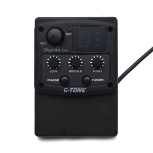 Cherub GT-2 Preamp Equalizer 3 Band Pickup Gitar Akustik Tuner