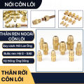 Thân ren ngoài 21 côn lồi nối ống đồng 6 8 10 12 16 19 lắp đặt ống đồng, thủy lực ren NPT, Rắc co nối ống đồng. 