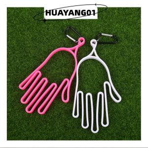 HUAYANG01 [2023 new HOT FASHION] 1PC Găng Tay Golf chủ với Carabiner Găng Tay Golf cáng golfer công cụ bánh găng tay Giá móc Áo golf cung cấp phụ kiện