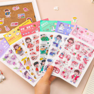Cartoon Sticker | Cute Handbook Sticker | DIY Ins Decorative Washi Sticker | Planner Sticker | Journal Sticker |卡通手账和纸贴纸 | Stationary Kids Gift DIY Decorative Handmade Stickers | Ready Stock