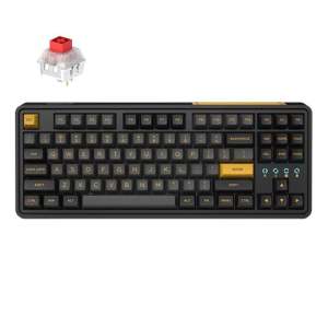 Bàn phím máy tính FL-Esports CMK87SAM Polar Night Black 3 Mode (USB Type-C Bluetooth 2.4Ghz)_Mới hàng chính hãng