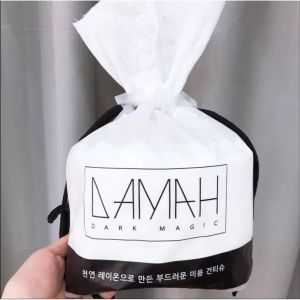 DAMAH Dark Magic Roll Classic Disposable Facial Towel Face Tissue Korea Damah Face Cotton Face Cleaning Tissue One Time Face Towel 80sheets 黑魔法洗脸巾 干湿两用洗脸巾 洗脸巾一次性 洁面巾 洗脸巾李佳琦