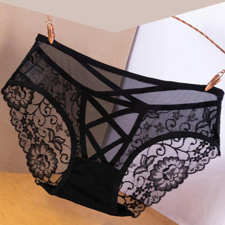 Soft mesh & lace Panties main image 0