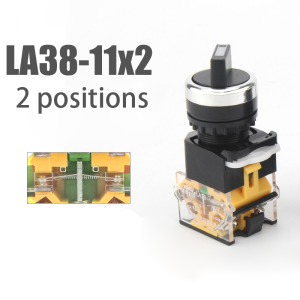 2/3 Position Selector Rotary Switch Self Locking Self Reset Momentary Latching Switch Self Lock