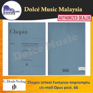 G. HENLE VERLAG - HN1320 Chopin : Fantaisie-Impromptu in C# minor Op. 66