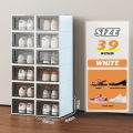 Large size shoe box foldable storage box stackable shoe rack organizing lalagyan ng sapatos. 