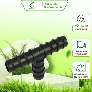 Combo 5 Tê ống LDPE 16 - Thiết bị tưới nối đường ống 16mm -E-Greenlife