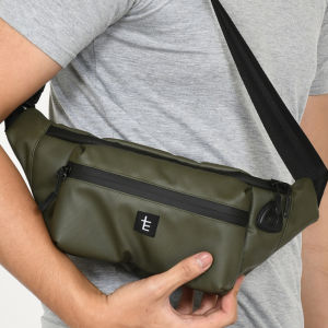 TRIELEVEN | Tas Selempang Pria Wanita Anti air | Waist Bag Pria Terbaru