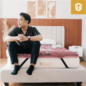 WARRIOR Matras Protector ukuran 200x90x5 cm | Matras Topper | Mattress Topper | Kasur Lantai | Topper Springbed | Pelindung Springbed