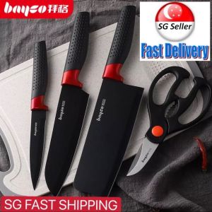 BAYCO Kitchen Knife Set 5 Pieces Stainless Steel [LOCAL SELLER]