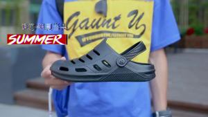 Couple Thick-Soled Clogs New Style Slippers Summer Sports Soft Sole Outdoor Closed-Toe Beach Shoes Non-Slip Dual-Use Sandals