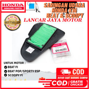 FILTER UDARA SARINGAN UDARA K16 BEAT FI BEAT NEW BEAT ESP BEAT POP SCOOPY FI VARIO 110 FI