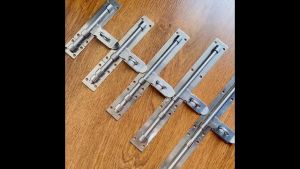 10/12/14 inch Sliding Lock Barrel Bolt Latch Padlock Door Window Drawer Cupboard Stainless Locking